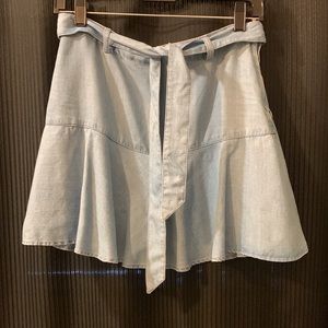 Zara skort size medium jean color